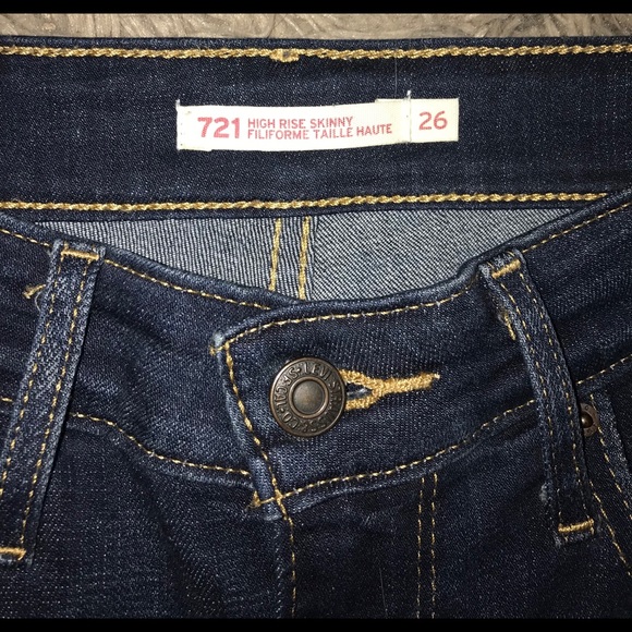 Levi’s 721 High Rise Skinny Jeans | straight leg - Picture 3 of 5